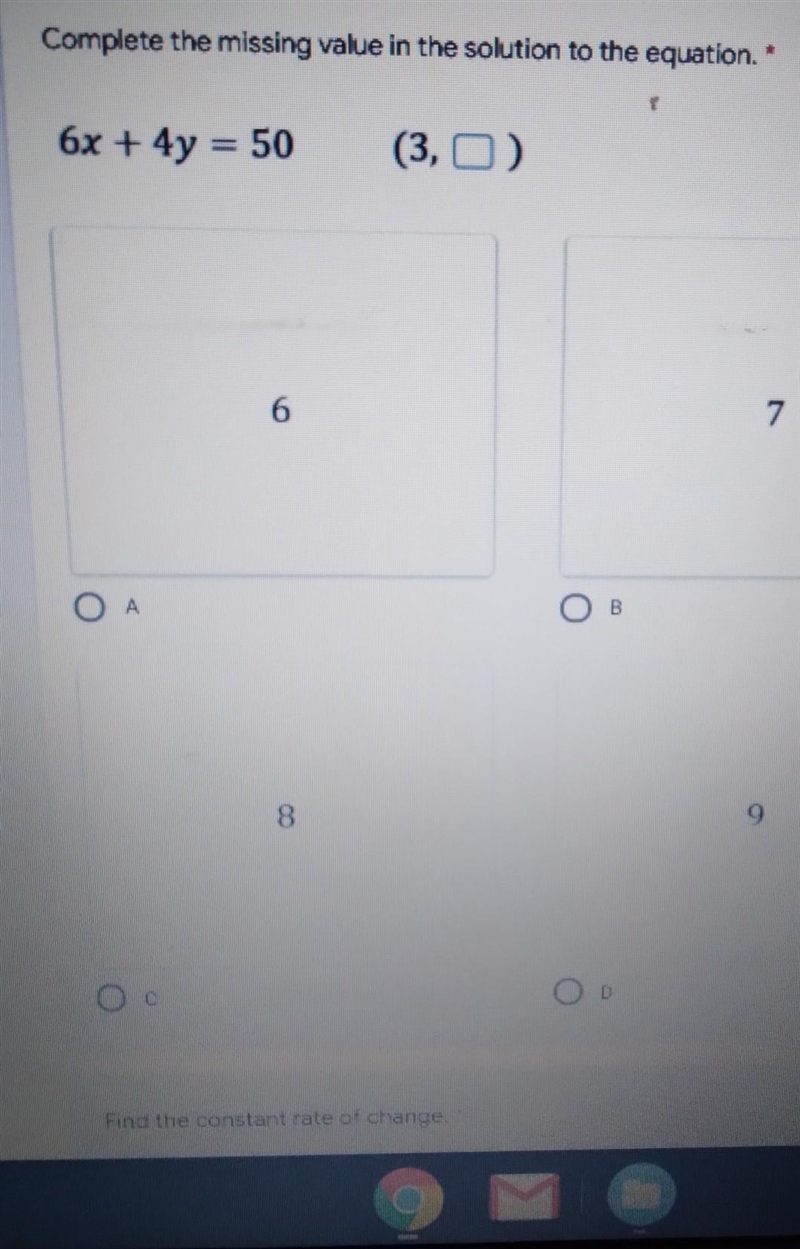 Help find the missing value in the solution to the equation ​-example-1