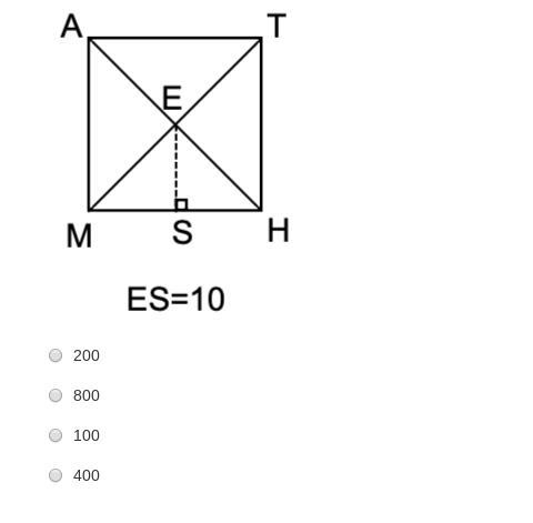 Find the area of the square shown below.-example-1