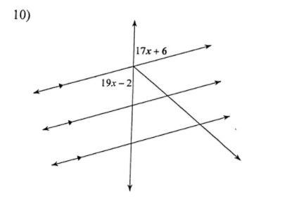 Hey whats up Solve for x on both problems-example-1