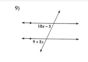 Hey whats up Solve for x on both problems-example-2