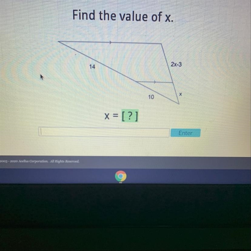 Find the value of x. Please help-example-1