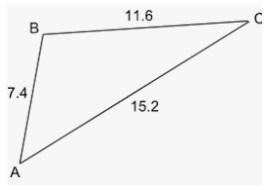 Due in 30 min! Order the Angles from LEAST TO GREATEST B, C, A A, C, B A, B, C B, A-example-1