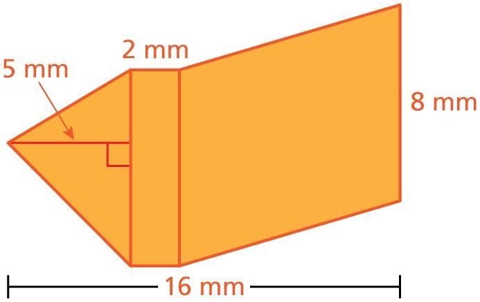 Find the area of the figure-example-1