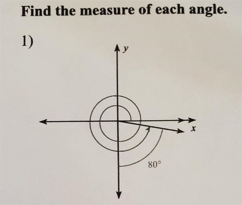 Find the measure of this angle in degrees.​-example-1