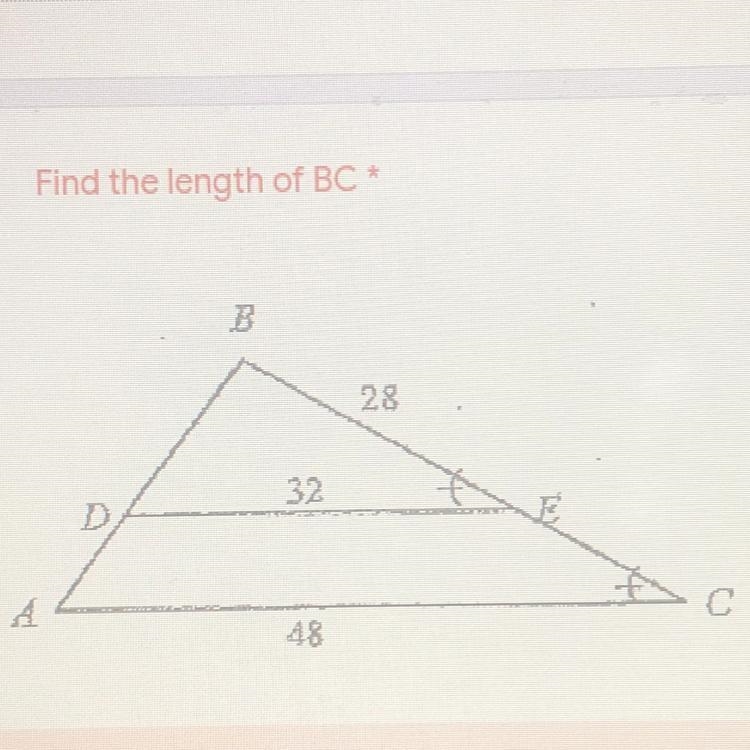 Find the length of BC-example-1