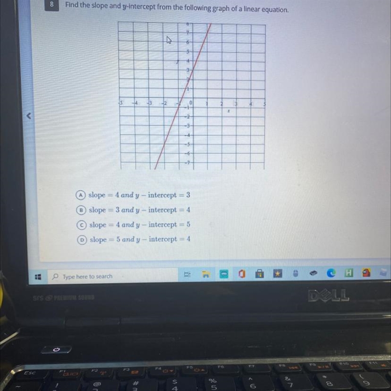 Find the slope and Y interact from the following graph of liner liner equation-example-1