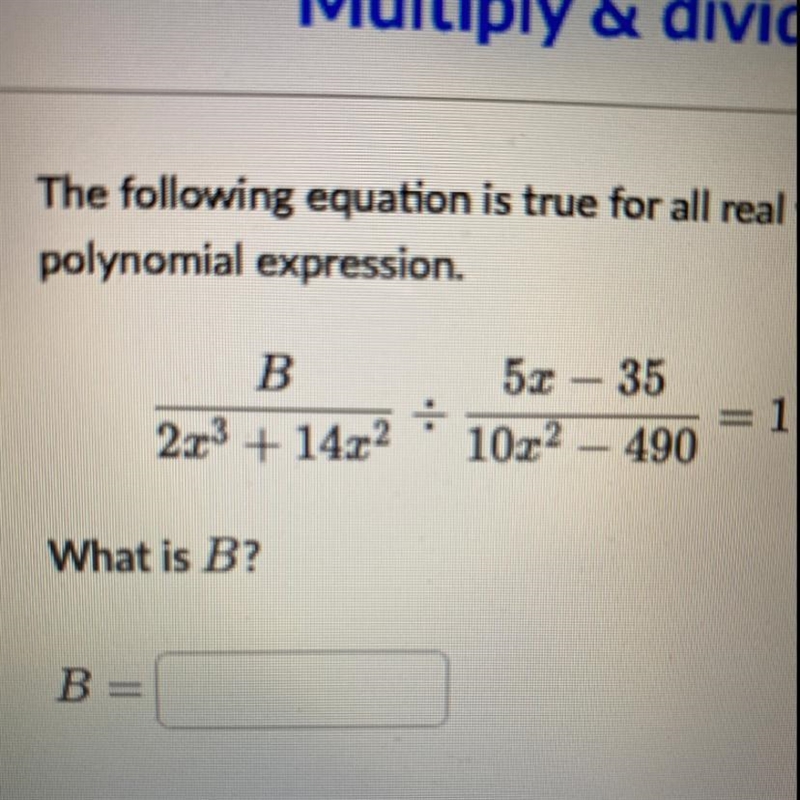 What is B in the equation-example-1