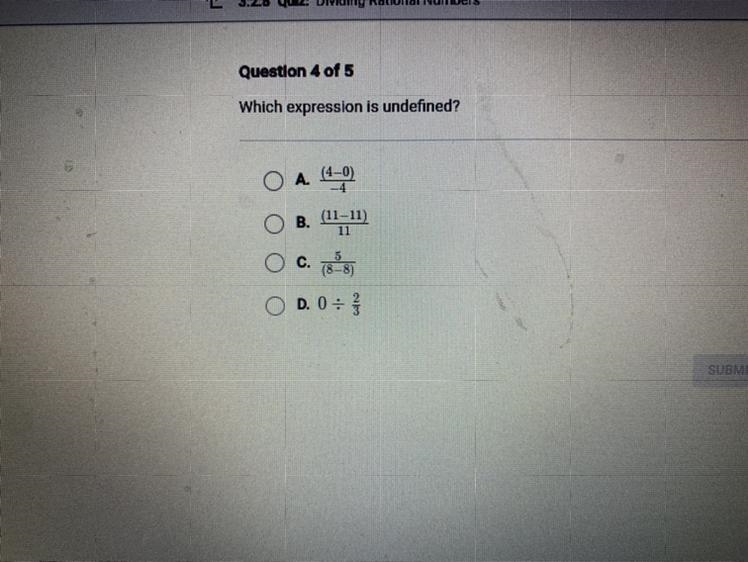 Which expression is undefined?-example-1