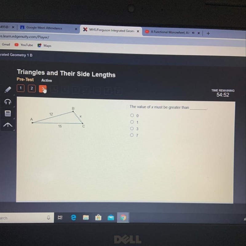 The value of x must be greater than B 12 0 O 1 А 15 O 3 O 7-example-1