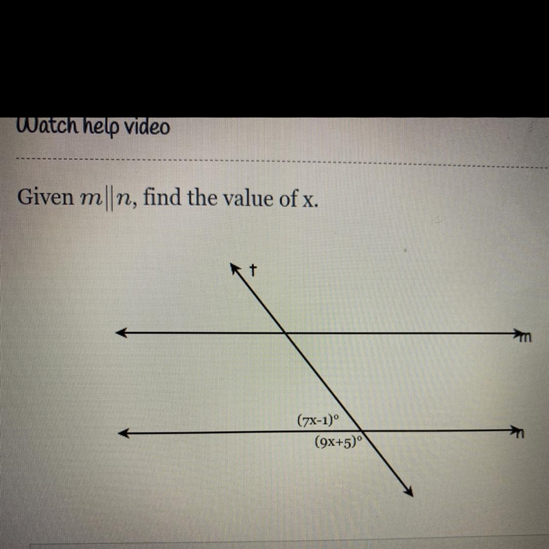 What’s the value of x-example-1