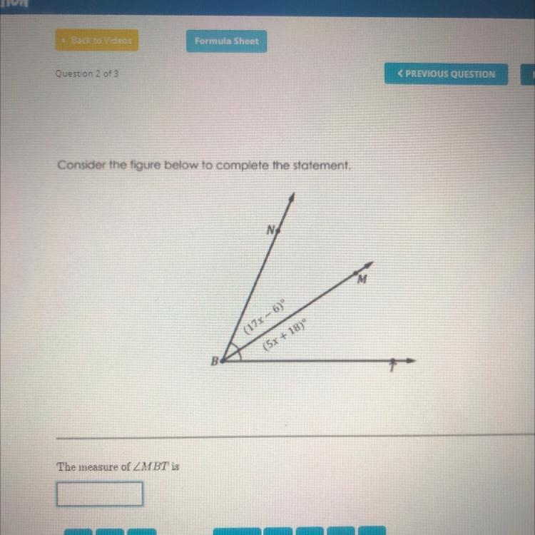 The measure of angle MBT is-example-1