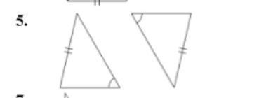 State if the two triangles are congruent. If they are, state how you know. (AAS, ASA-example-1