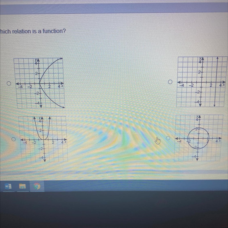 Which relation is a function?-example-1