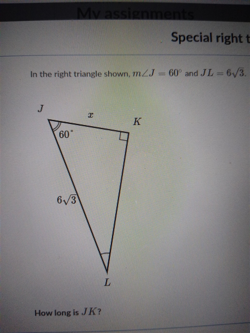 How long is JK? Any help will be appreciated thank you-example-1