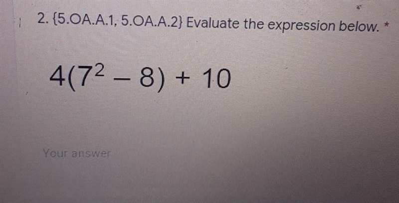 4072 - 8) +10 evaluate the exprerssion​-example-1