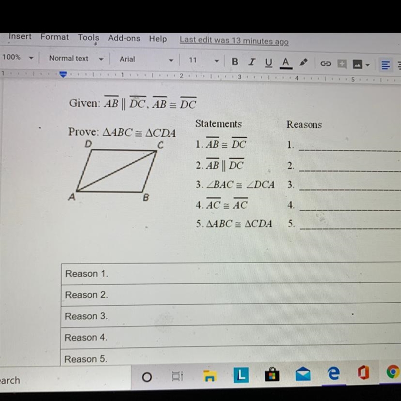 How would you solve this / reasons-example-1