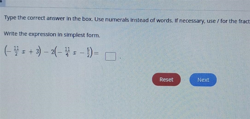 Type the correct answer in the box. Use numerals instead of words. If necessary, use-example-1