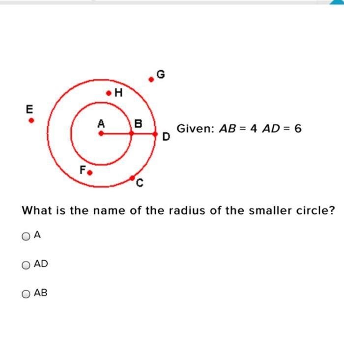 What is the name of the radius of the smaller circle?-example-1