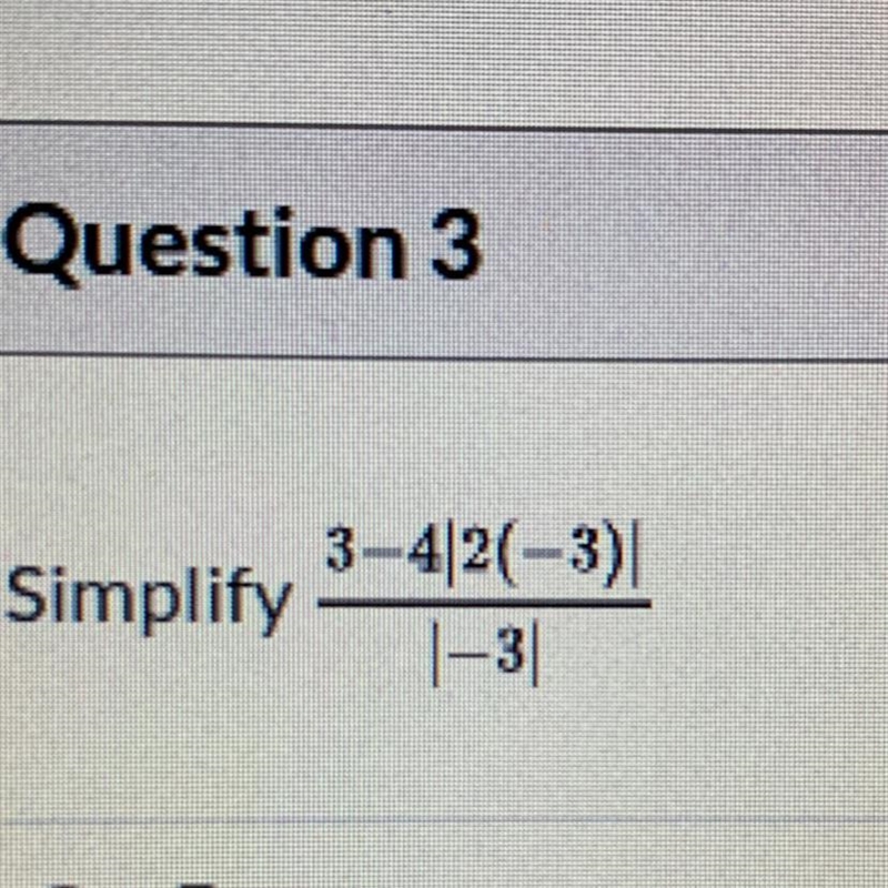 3-4|2(-3)| |-3| Hhhhhhhhh-example-1