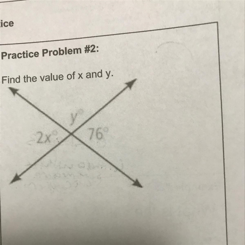 Find the value of x , and y .-example-1