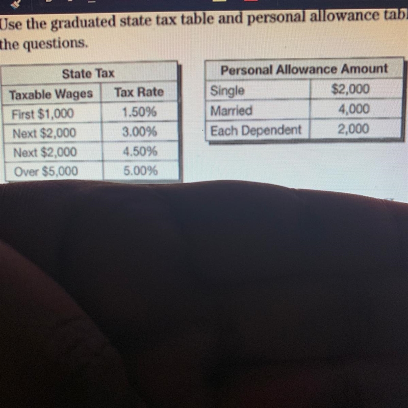 CAN SOMEONE HELP ME? Bode Chambers is a flight attendant with an annual gross pay-example-1