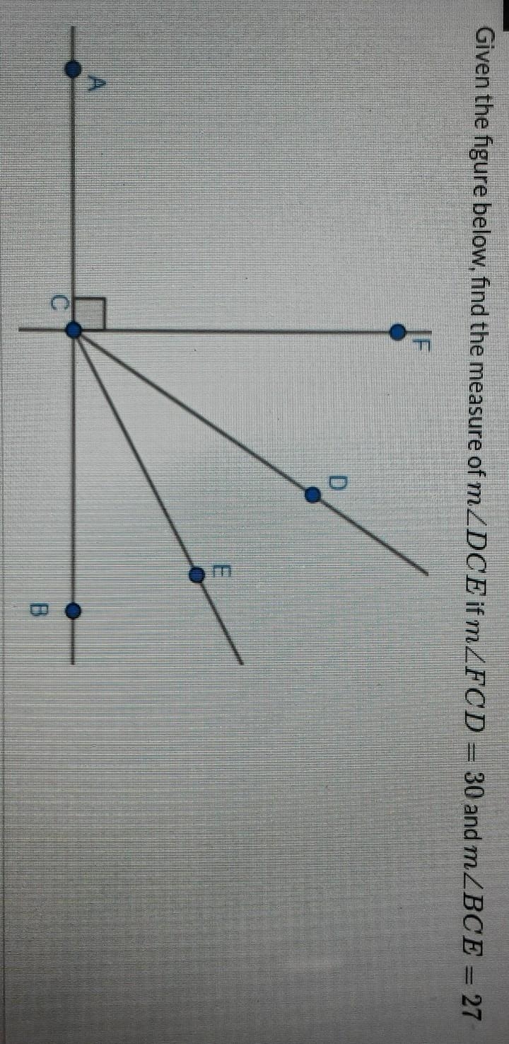 Given the figure below, find the measurement of ​-example-1