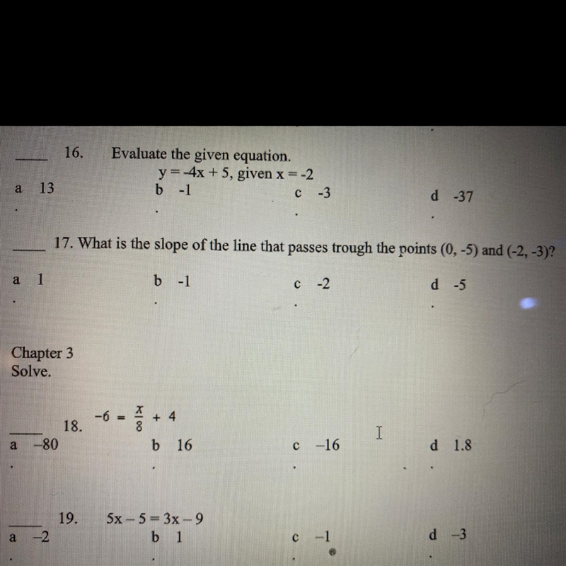 Please answer only 17 and 18 asap-example-1