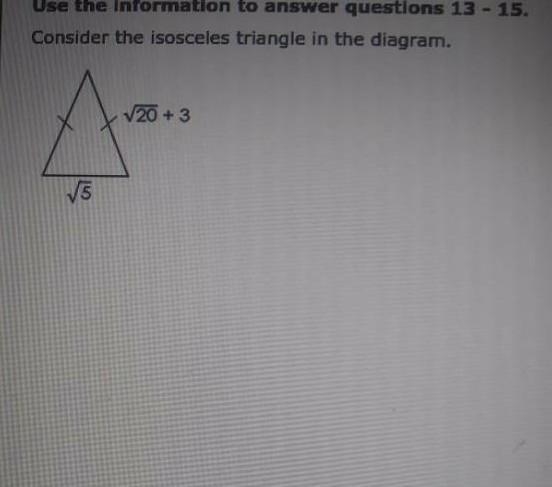 Find the perimeter of the triangle? what does 2 represent in the triangle?​-example-1