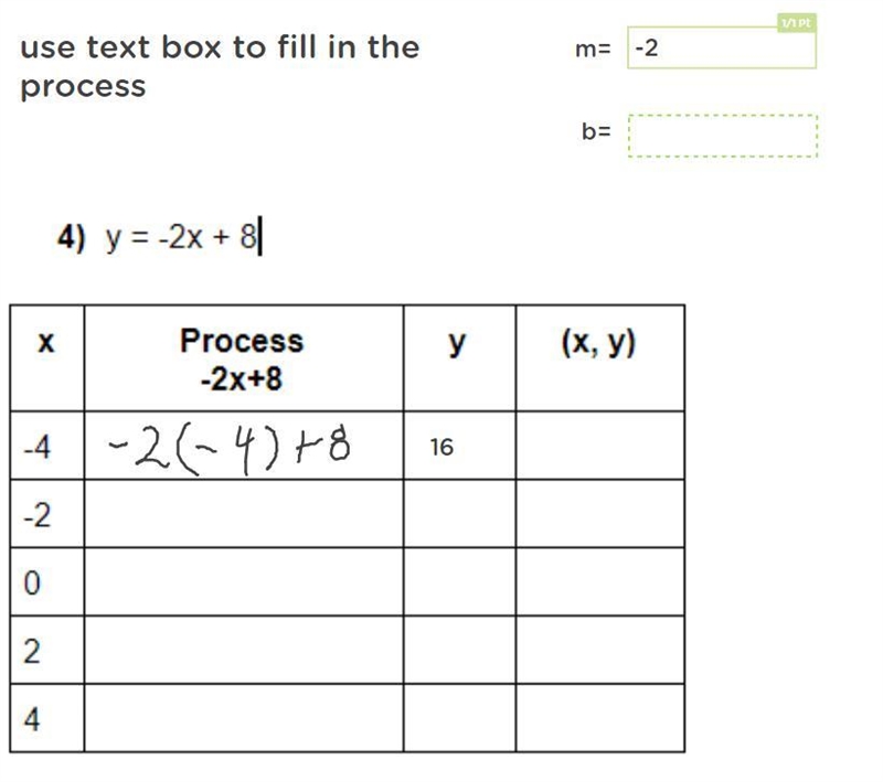 Slope and y intercept please help im stuck on this problem-example-1