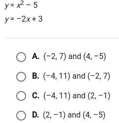 Solve the system of equations.-example-1