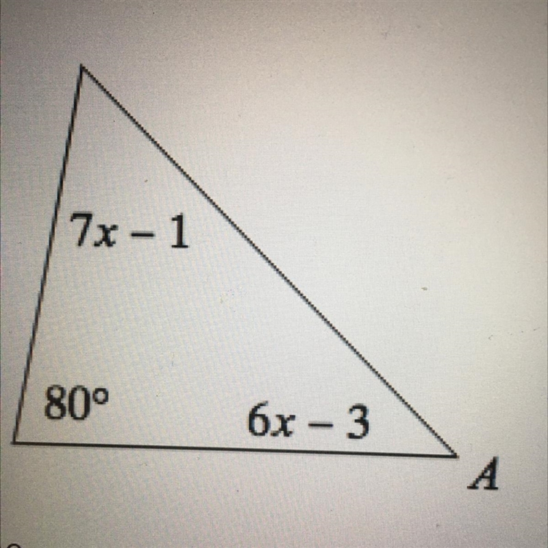 PLS HELP ASAP What is the value of X? The answer is 8 but I need to show the work-example-1