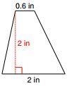 PLEEESE HELLLLP!!!!!!!!!!! Find the area of the trapezoid shown below and choose the-example-1