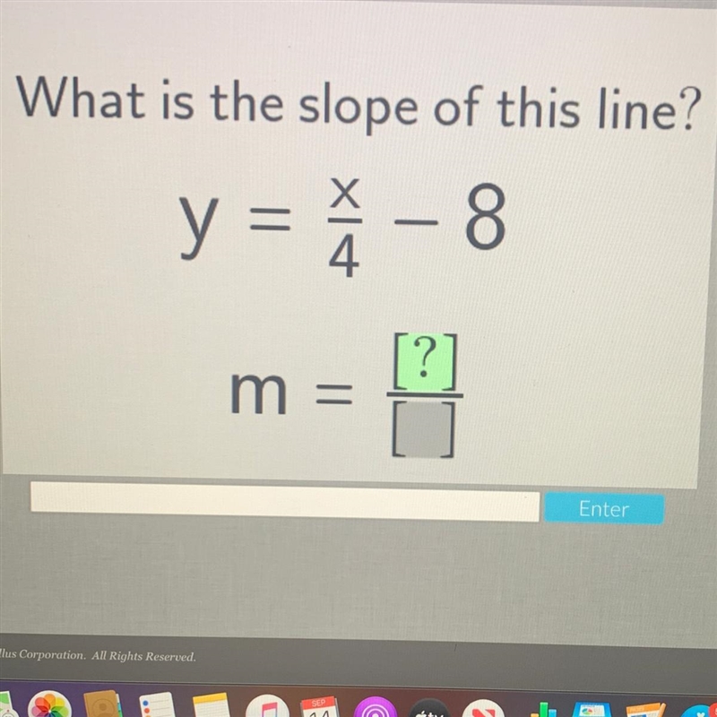 What is the slope of this line?-example-1