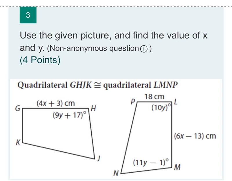 Use the given picture and find the value of x and y-example-1