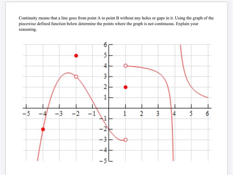 I need help finding the weather it is continuity or not-example-1