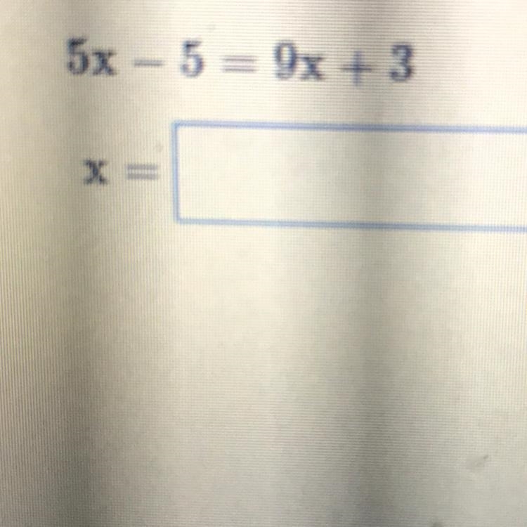 solve for x. um i’ve been up all night and my brain is fried. i would really appreciate-example-1