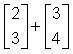 Which of the following matrix addition problems are possible?-example-1