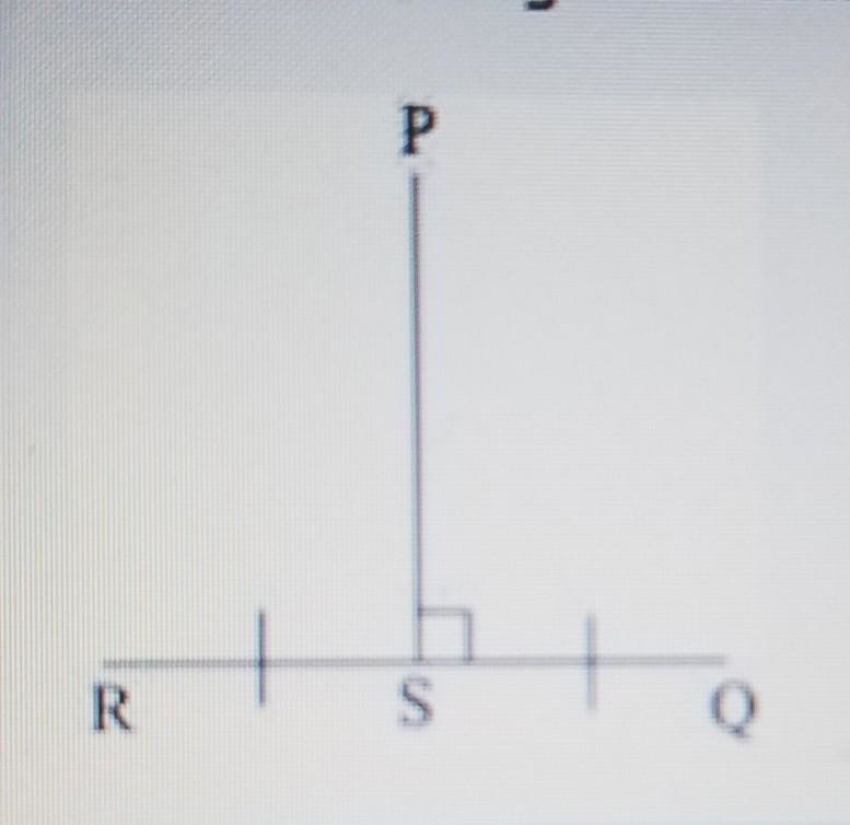 Look at the figure below: Which step should be used to prove that point P is equidistant-example-1