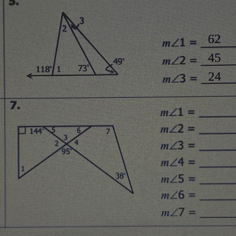 Find the missing angles-example-1