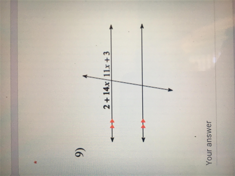 PLEASE help find measure of angle - TEst review today-example-1