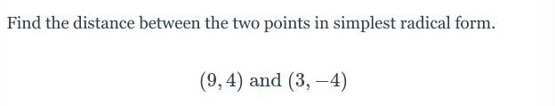 I need the answer as a radical :) u dont have to show work-example-1