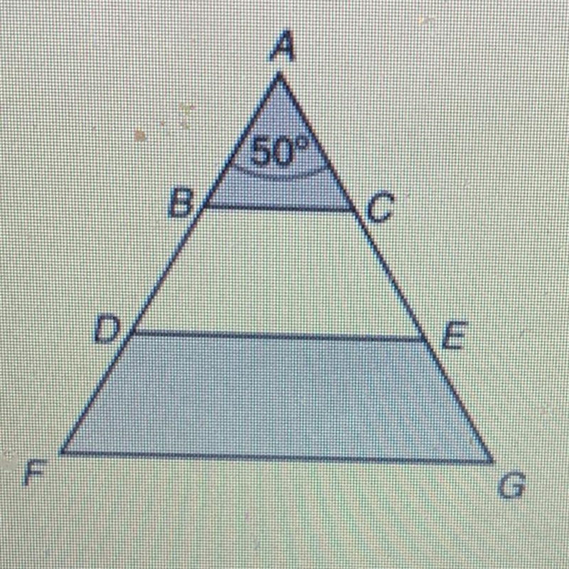 NEED ASAP For a sewing project, Tanya cut isosceles triangles from a striped piece-example-1