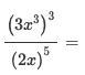 Simplify. Write answers with positive exponents only.-example-1