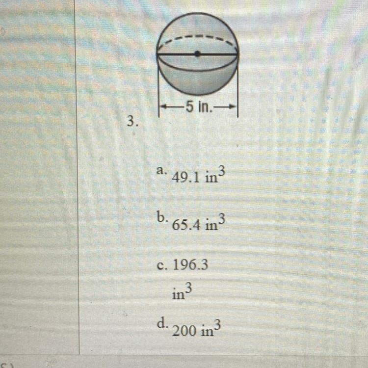 What is the volume of the sphere?-example-1