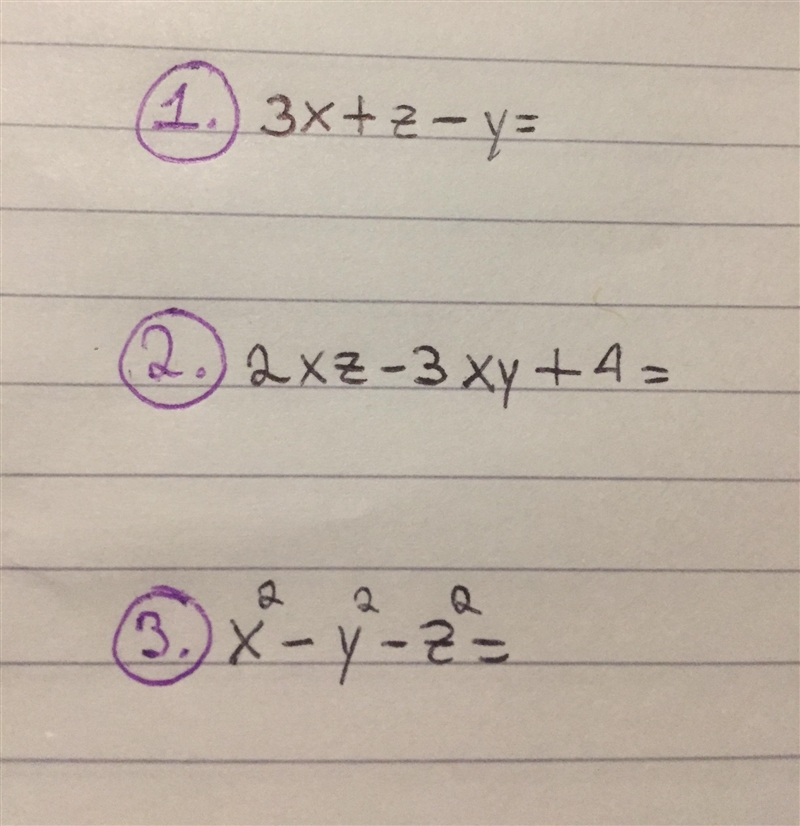 Pls help me:( X= –2 / Y= –4 / Z= 4-example-1