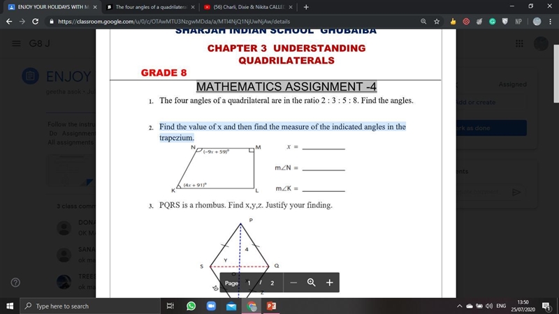 Please tell me the method and answer of 2nd question-example-1