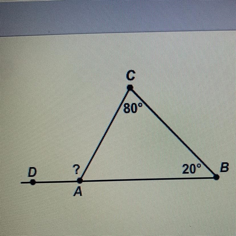 What is mZCAD? O 80° O 20° O 80° O 100° O 110°-example-1