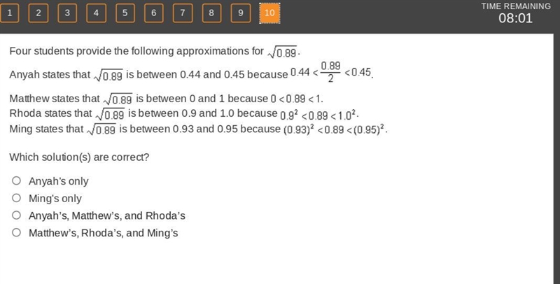 Help! Which solution(s) are correct?-example-1