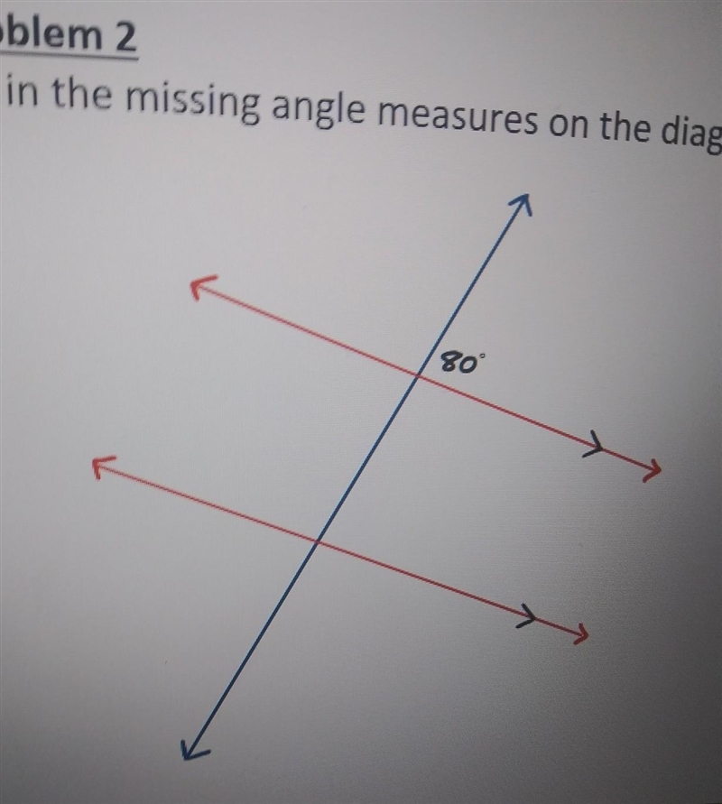 I need help finding missing angle​-example-1