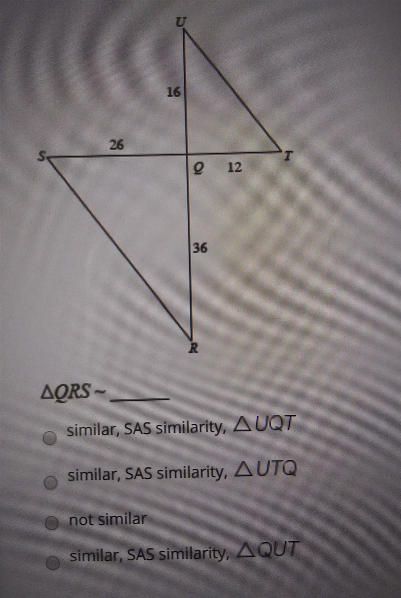 state is the triangles in each pair of similar. If so State how you know they are-example-1